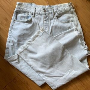 American Eagle Wide Leg Crop Jeans